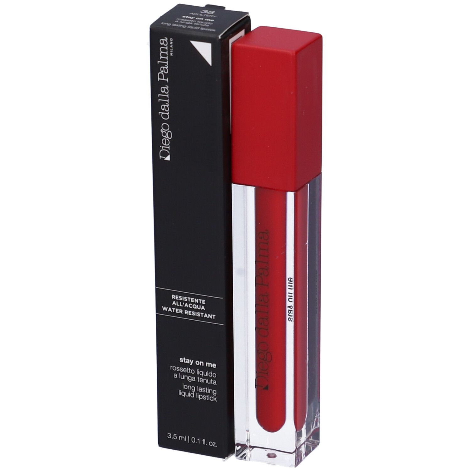 Diego dalla Palma Rossetto Liquido Lunga Tenuta Tonalità 38 Rosso