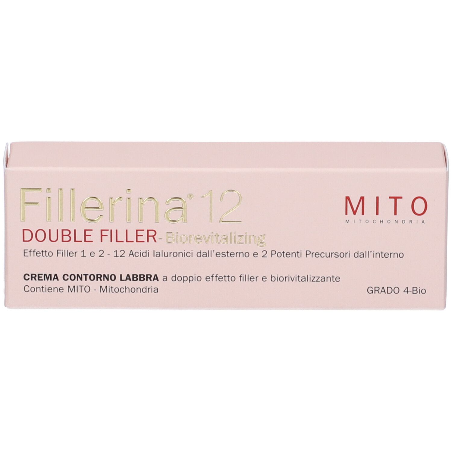 Fillerina 12 Biorevitalizing Double Filler Crema Contorno Labbra Grado 4-Bio
