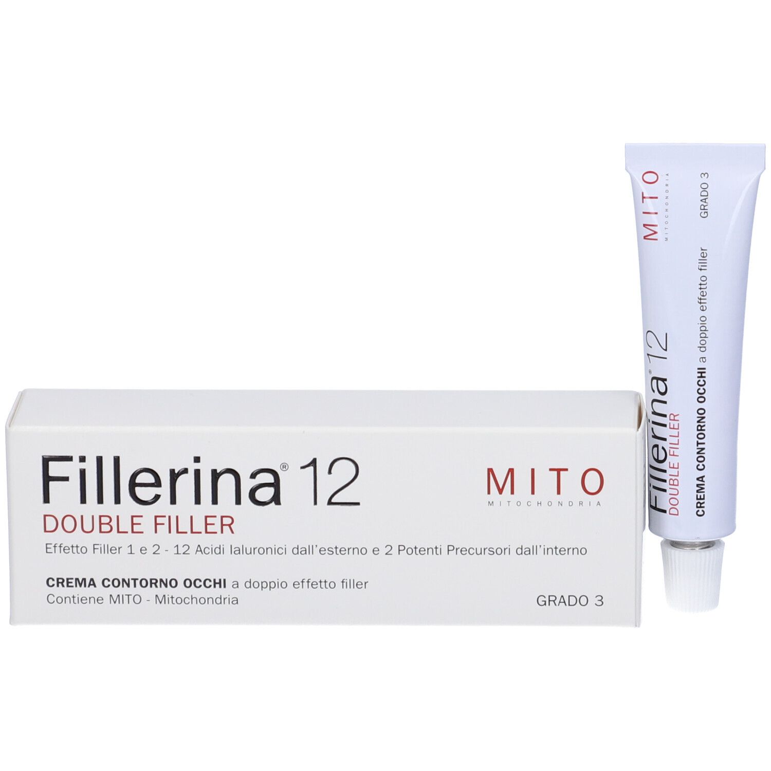 Fillerina 12 Double Filler Mito Base Eye Contour Cream Grado 3