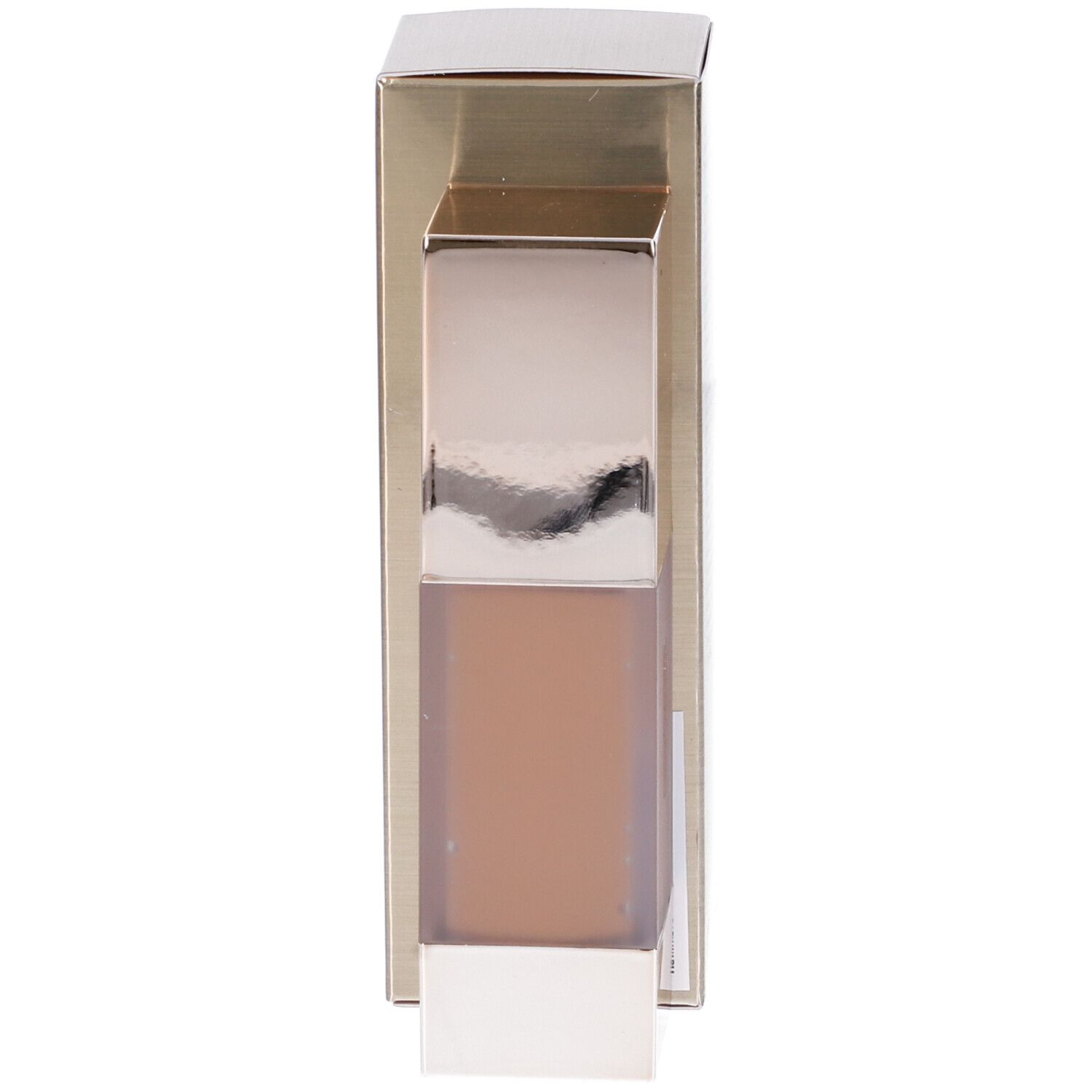 Flacone di fondotinta liquido e confezione. Scritta: Fillerina Double Filler. Bare Natural Skin Foundation.