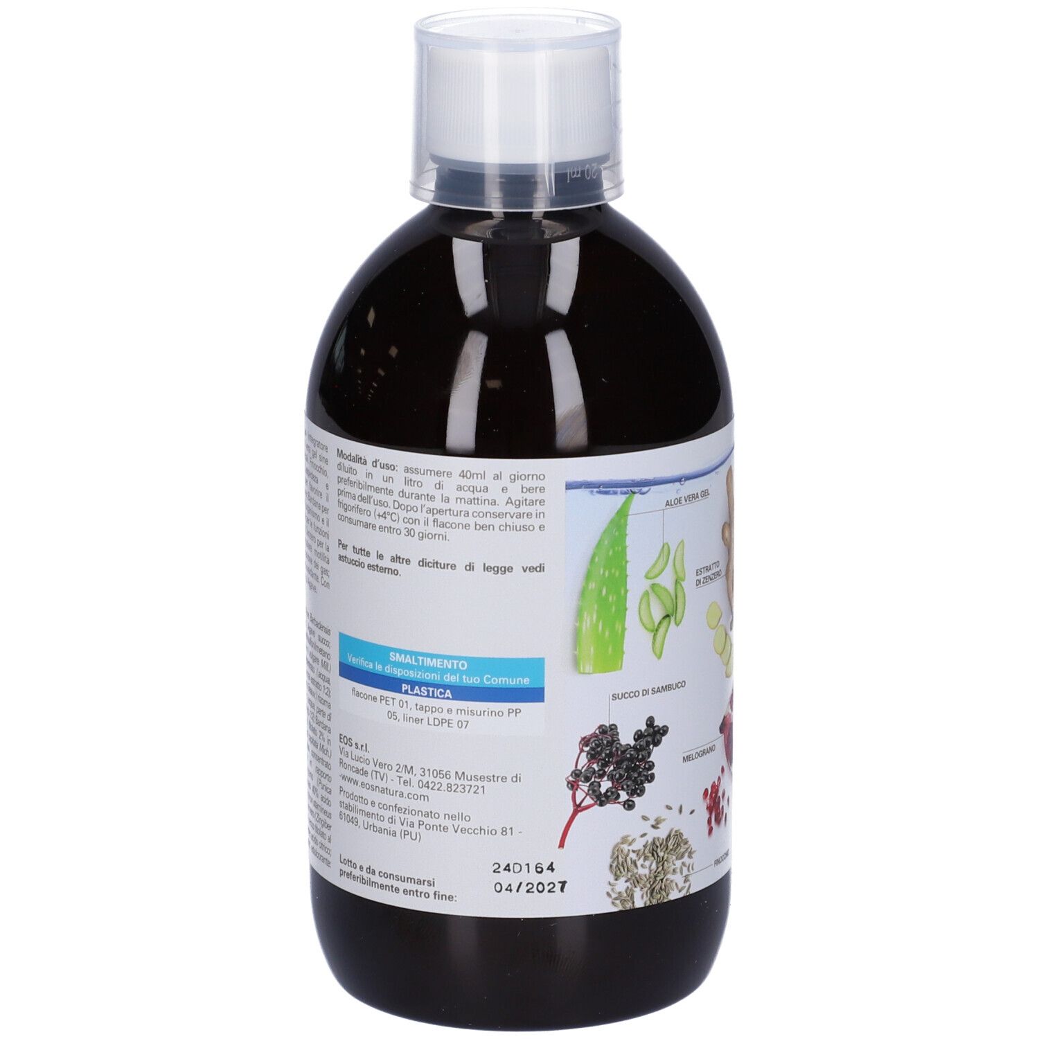 Eos Aqua Fitless Depur Fp 500 Ml