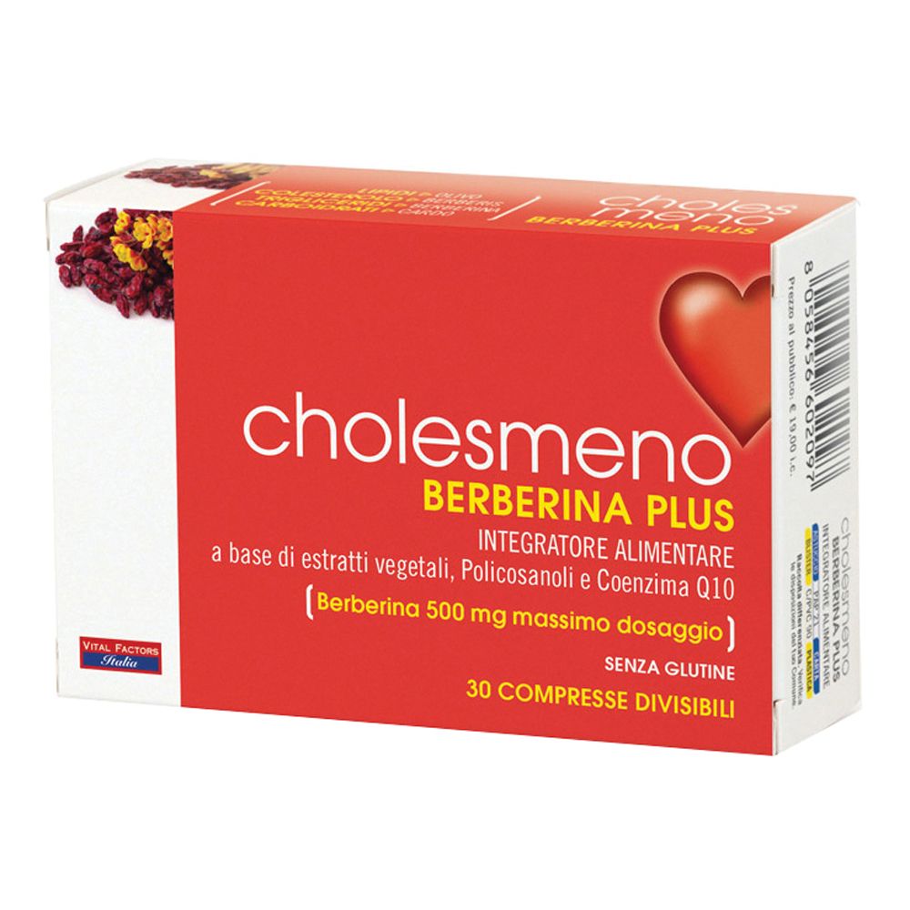 Cholesmeno Berberina Plus 30 Compresse
