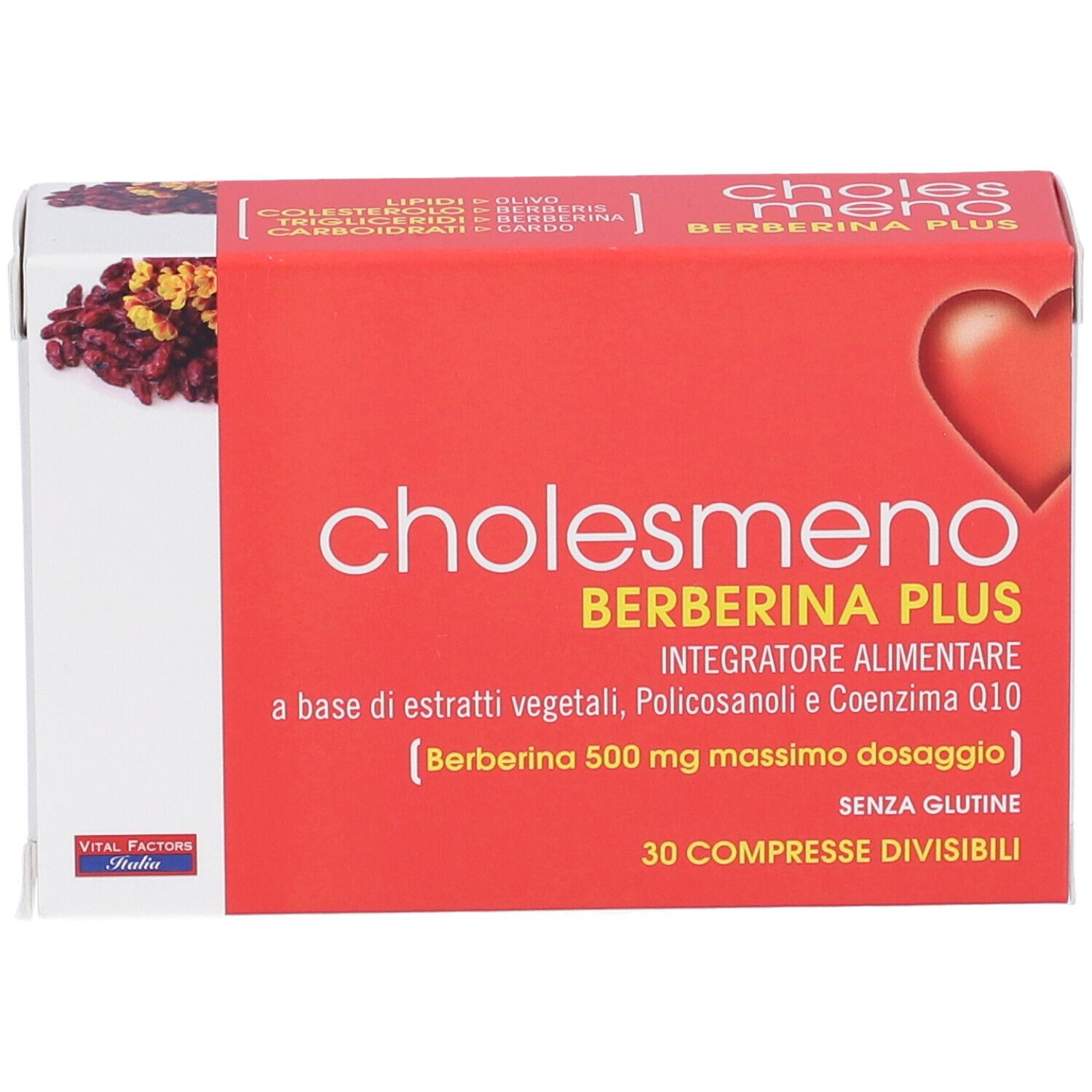 Cholesmeno Berberina Plus 30 Compresse