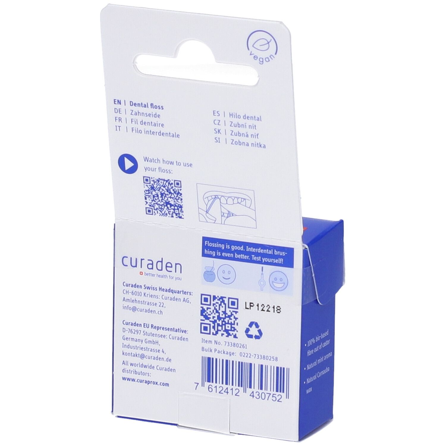 Curaprox Df 850 Daily Dental Floss 50 M