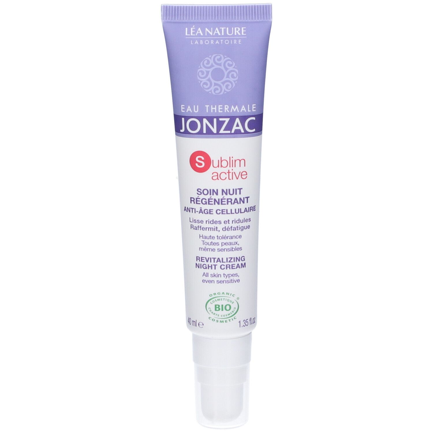 Eau Thermale Jonzac Crema Notte Rigenerante Anti-Age Sublimactive
