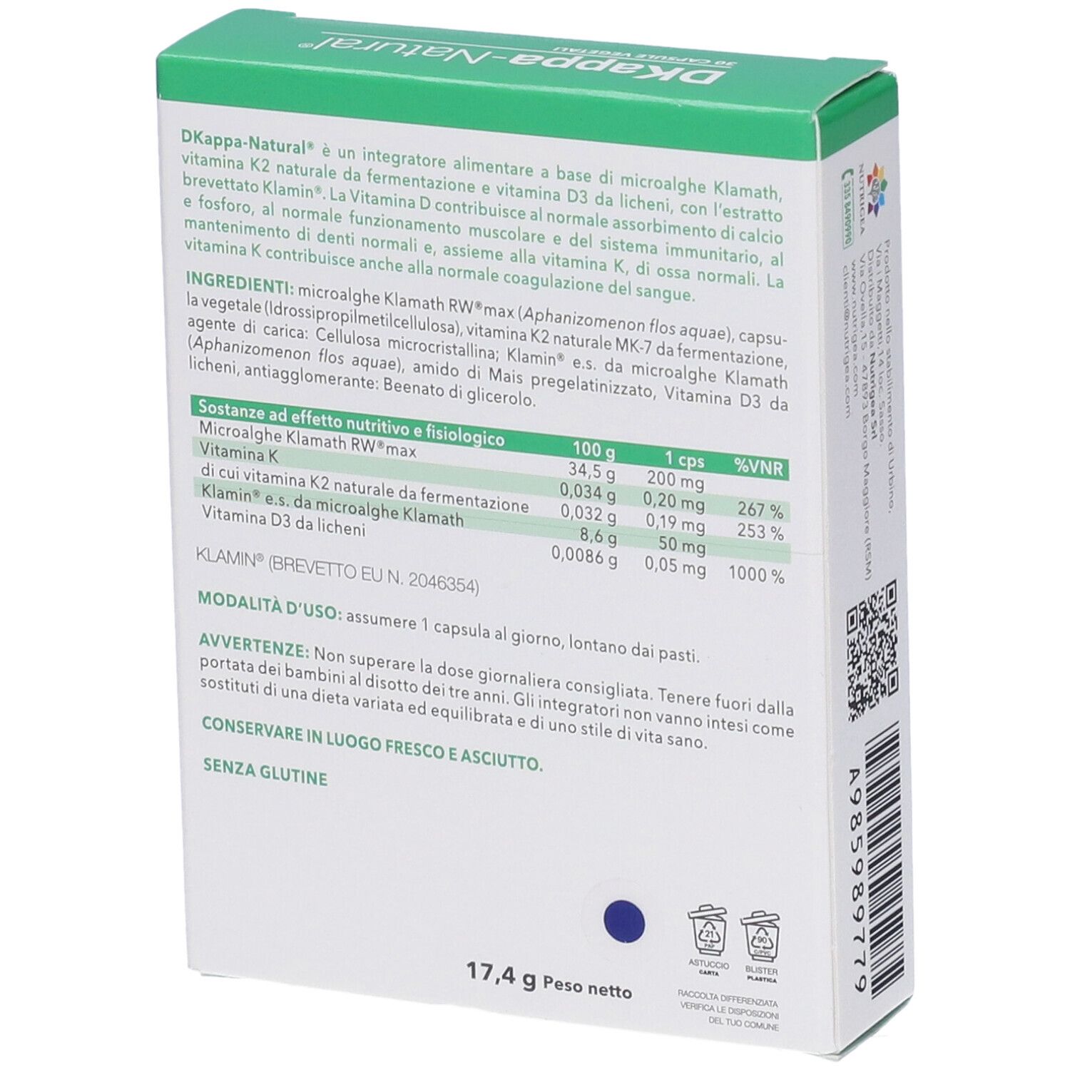 Dkappa-Natural 30 Capsule
