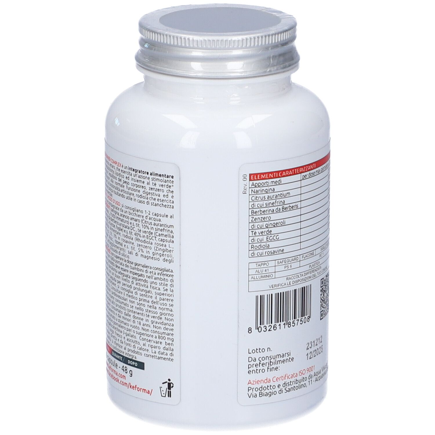 Red Burner Complex 60 Capsule