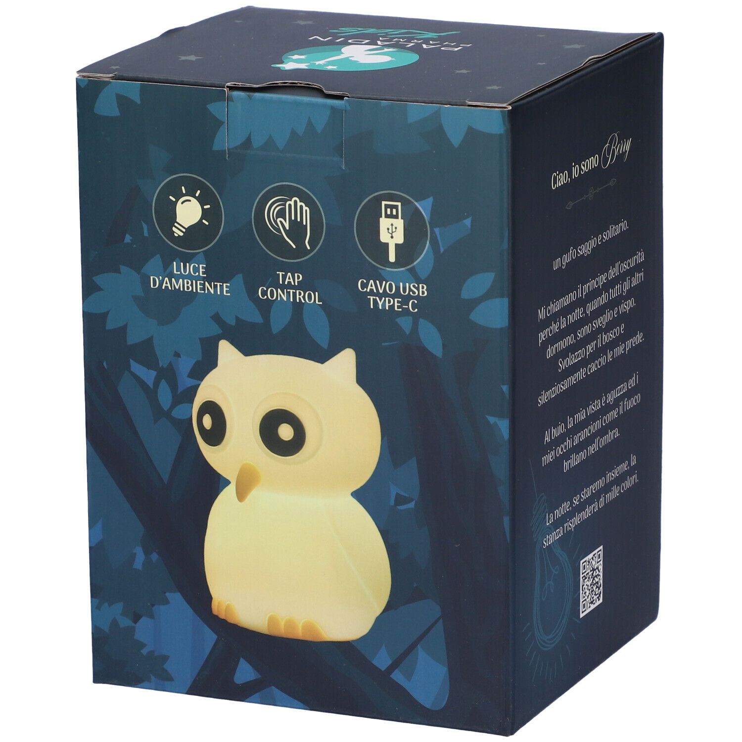 Paladin Pharma Kids Sweet Dreams Lampada Notturna Gufo