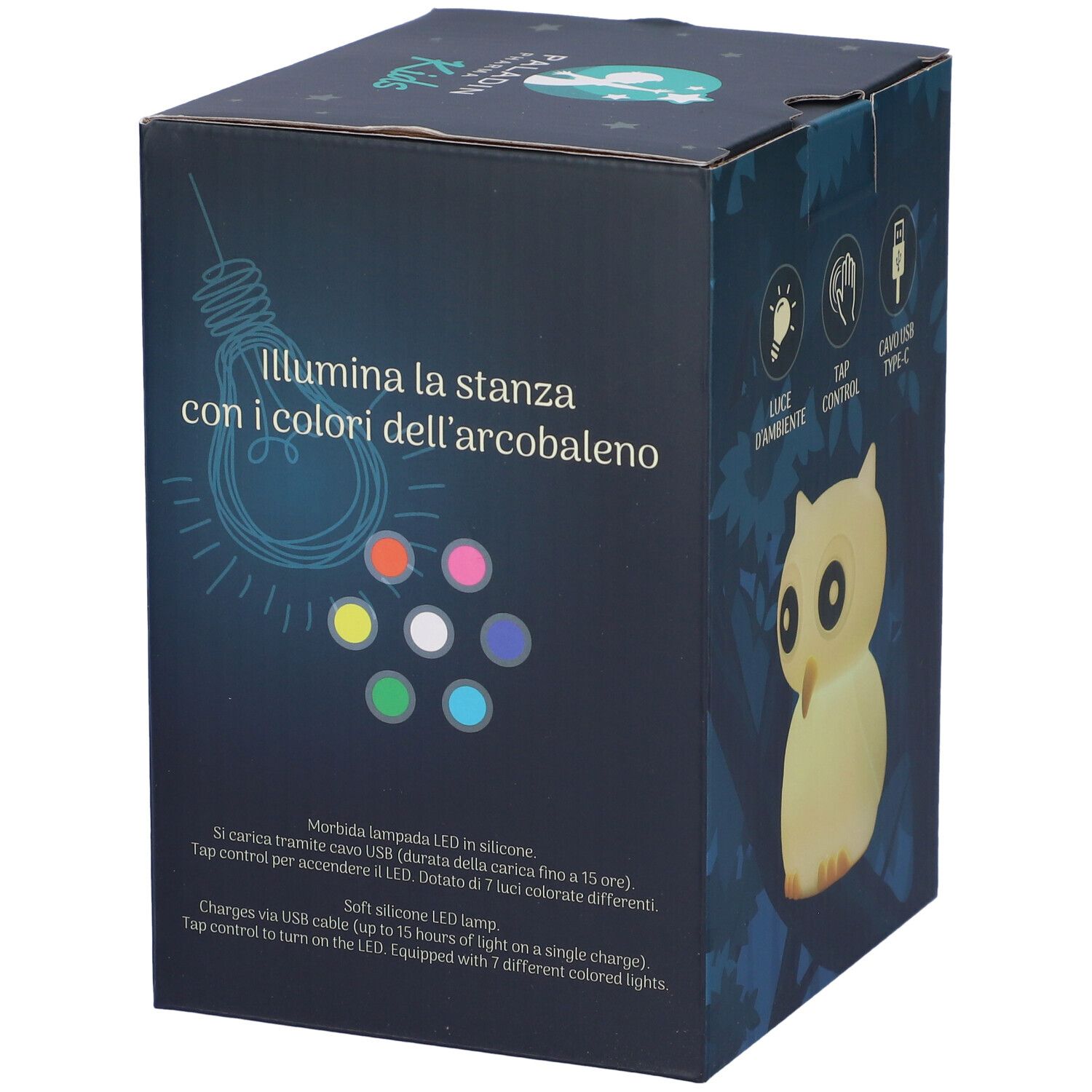 Paladin Pharma Kids Sweet Dreams Lampada Notturna Gufo