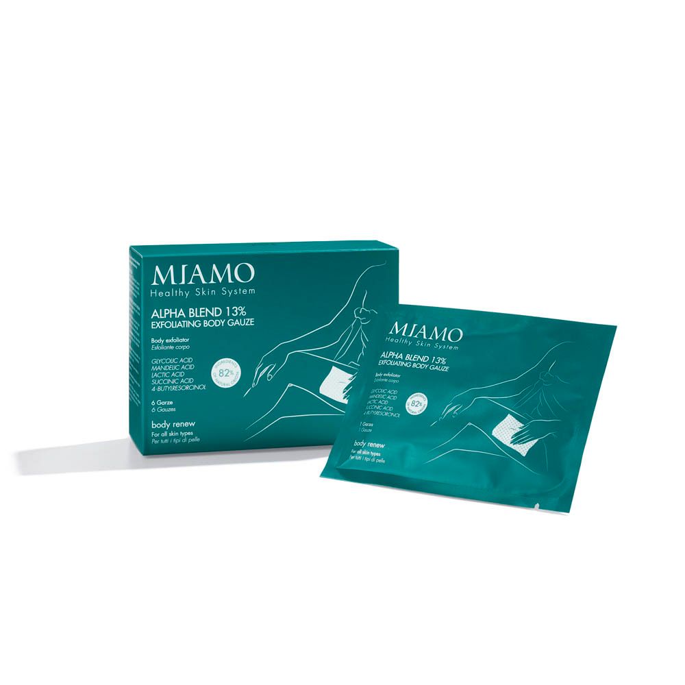 Miamo Body Renew Alpha Blend 13% Exfoliating Body Gauze Inbevute