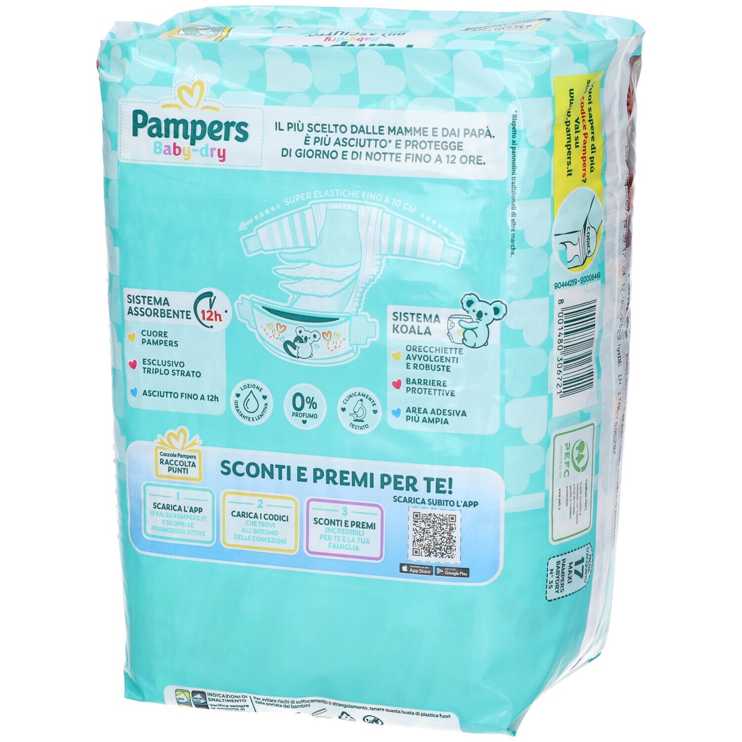 Pampers Baby Dry 7/18kg