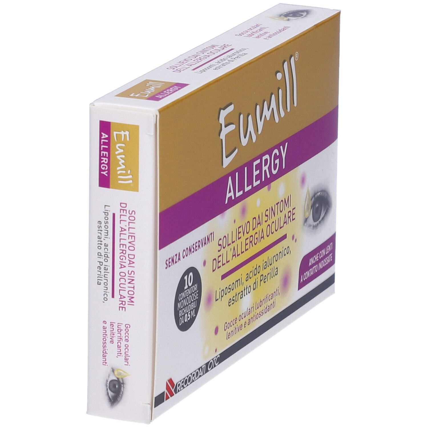 Eumill Allergy Gocce Oculari 10 Flaconcini Da 0,5 Ml