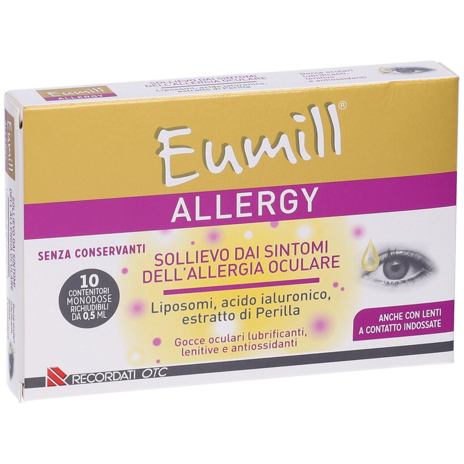 Eumill Allergy Gocce Oculari 10 Flaconcini Da 0,5 Ml