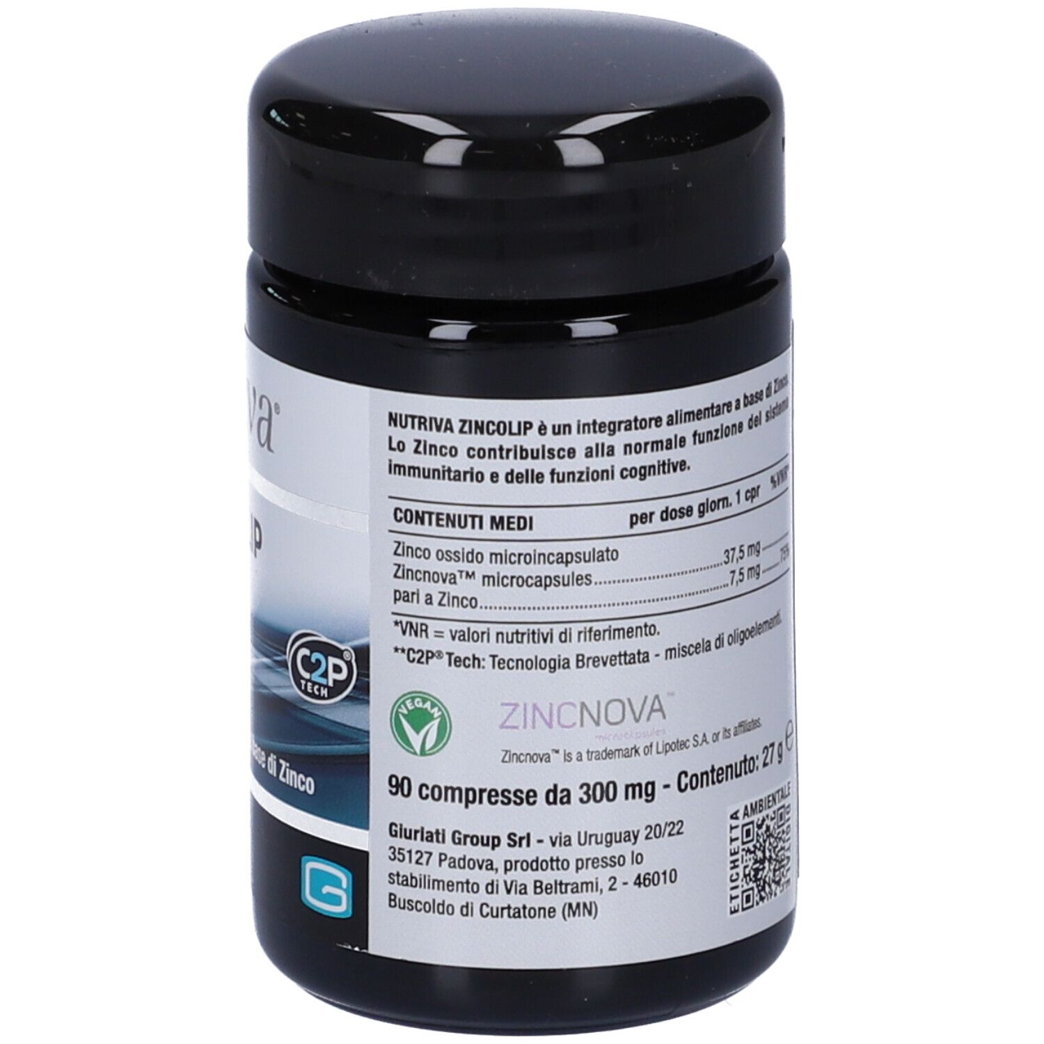 Nutriva Zincolip Compresse