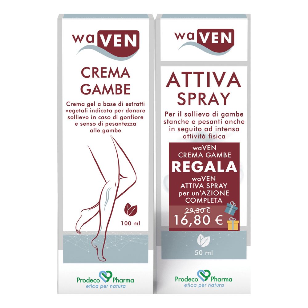 Waven Crema Gambe + Attiva Spray