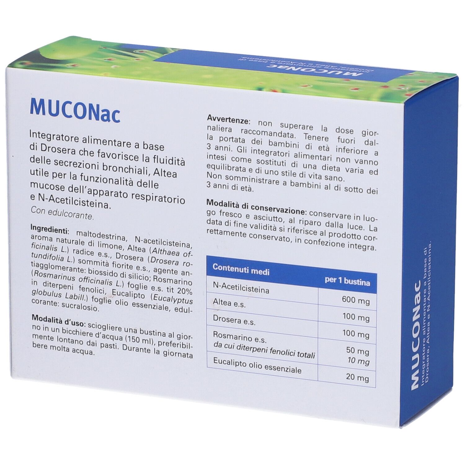 Eos Muconac Limone 12 Bustine