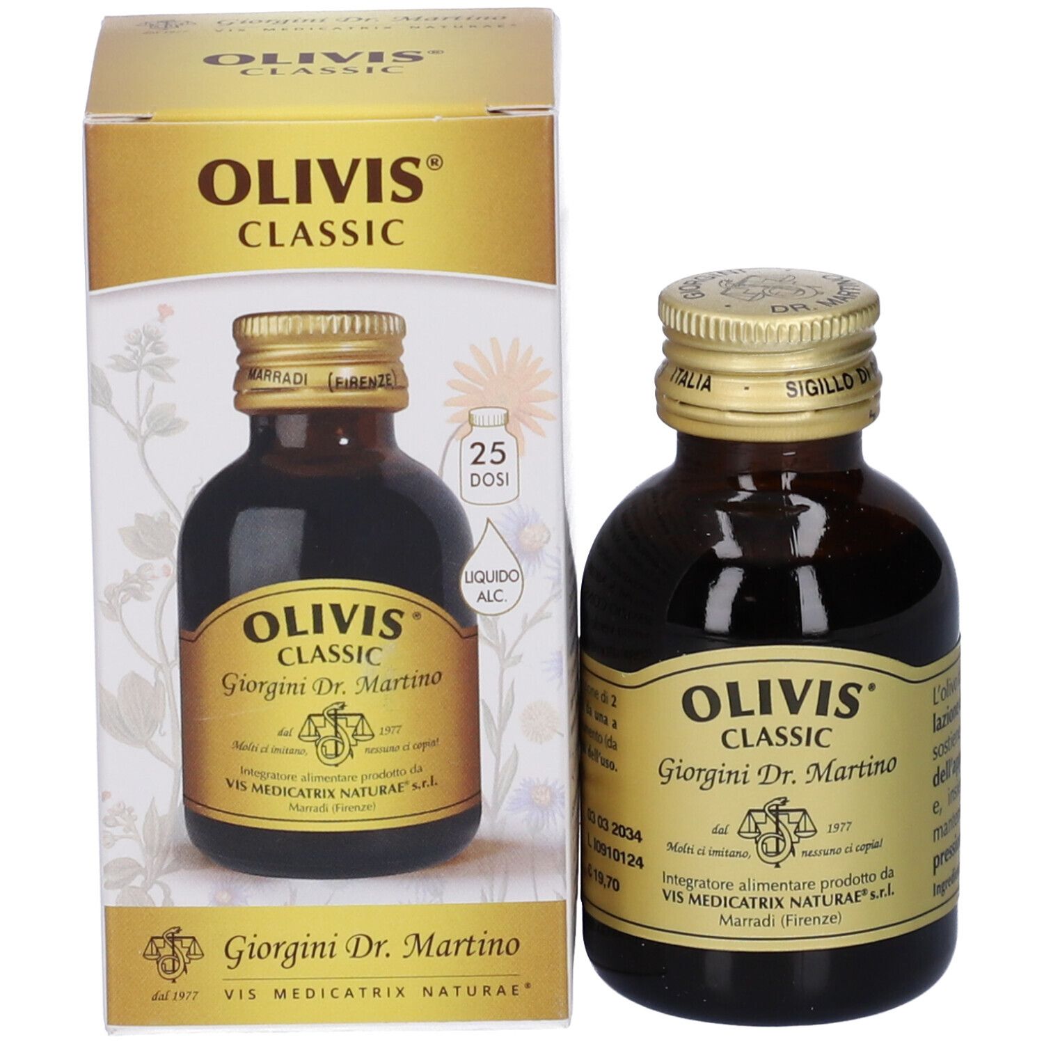 Olivis Classic Liquido Alcoolico 50 Ml