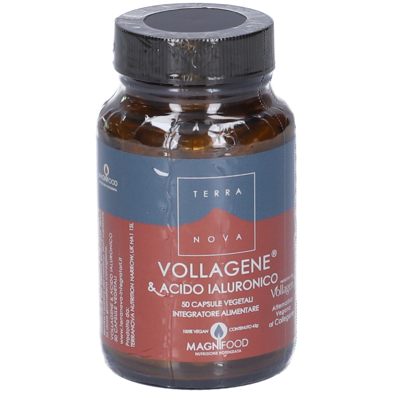 Terra Nova Vollagene e Acido Ialuronico Capsule