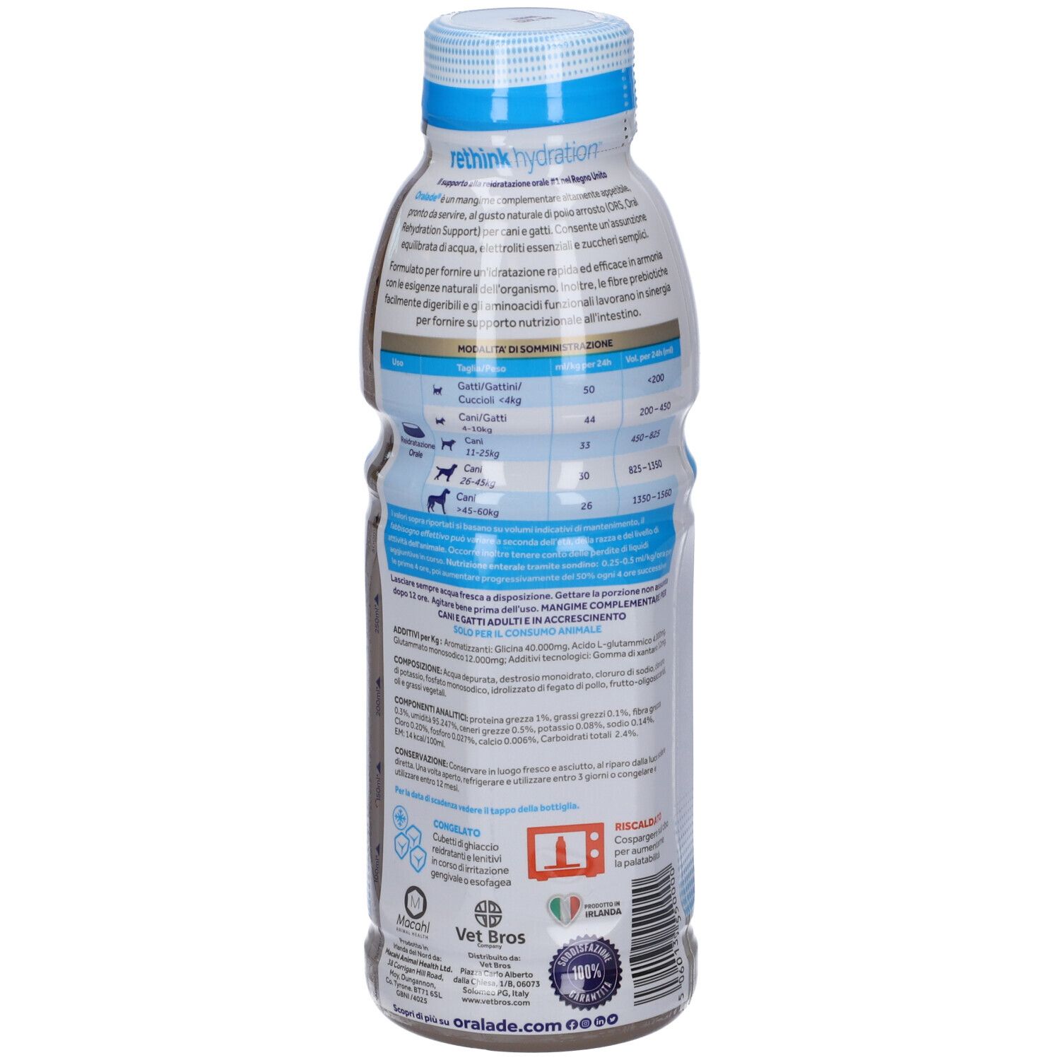 Oralade Supporto Avanzato Gi+ 500 Ml