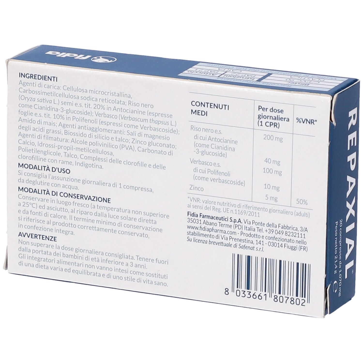 Repaxial