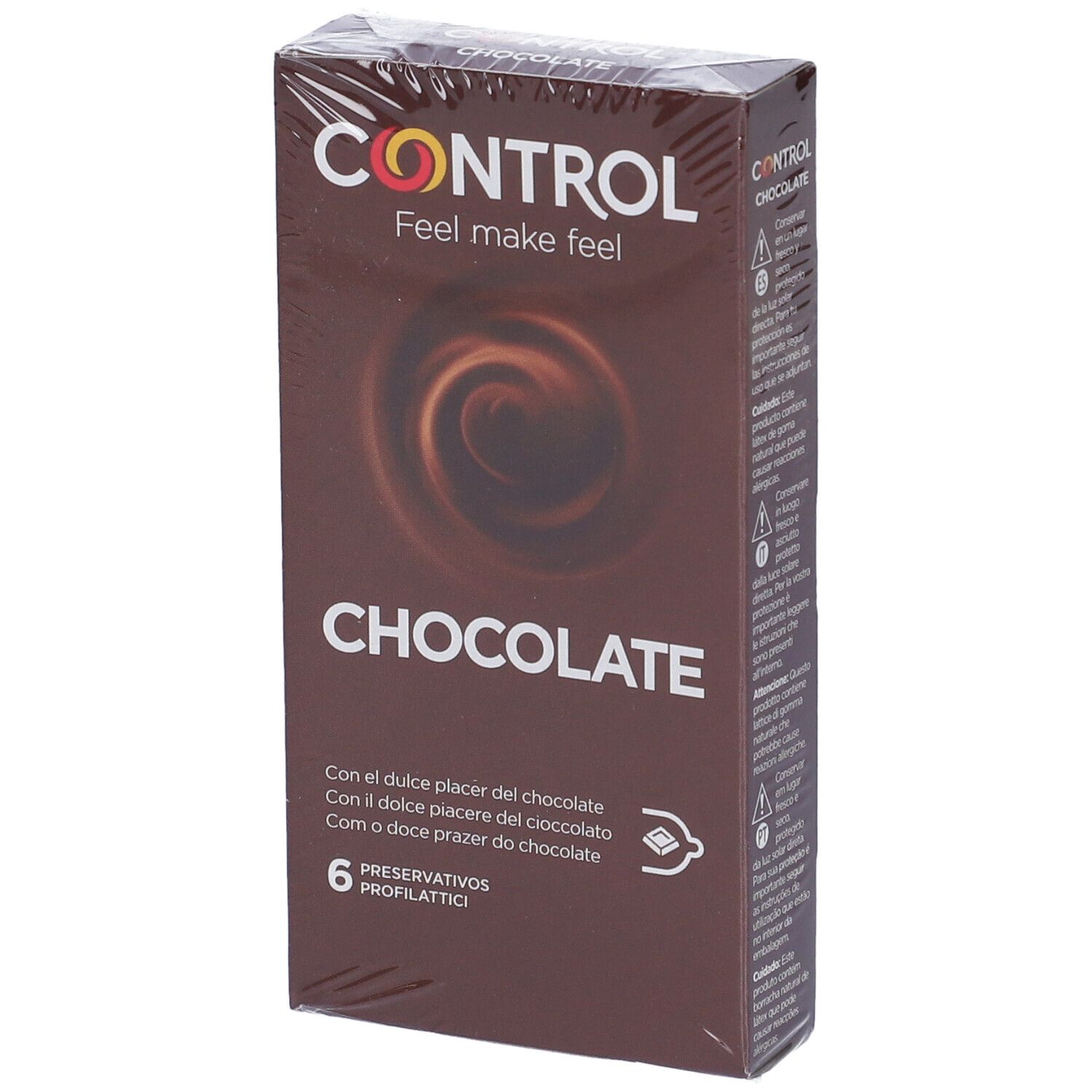 Control Chocolate Profilattici 6 Pz