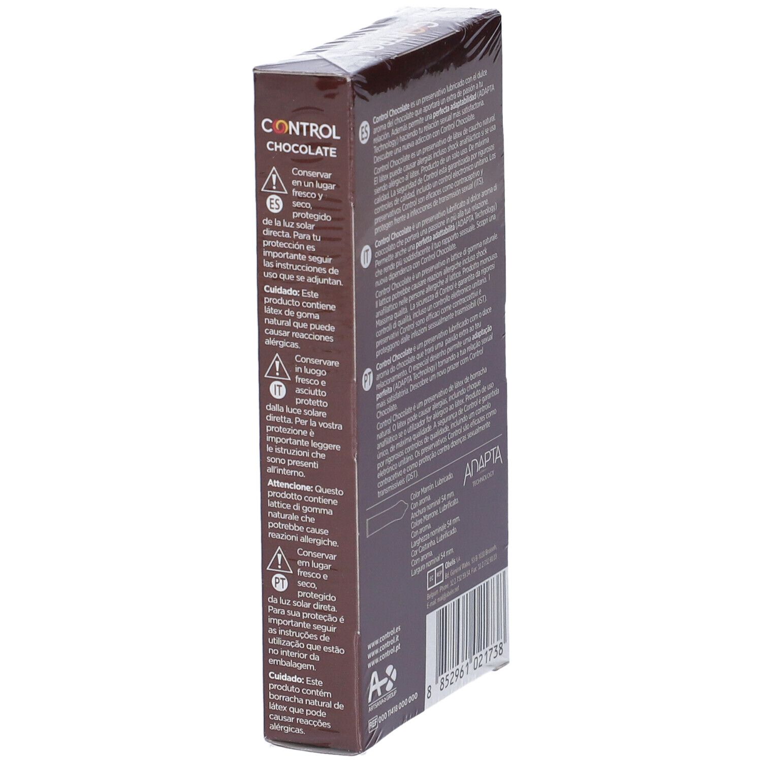 Control Chocolate Profilattici 6 Pz