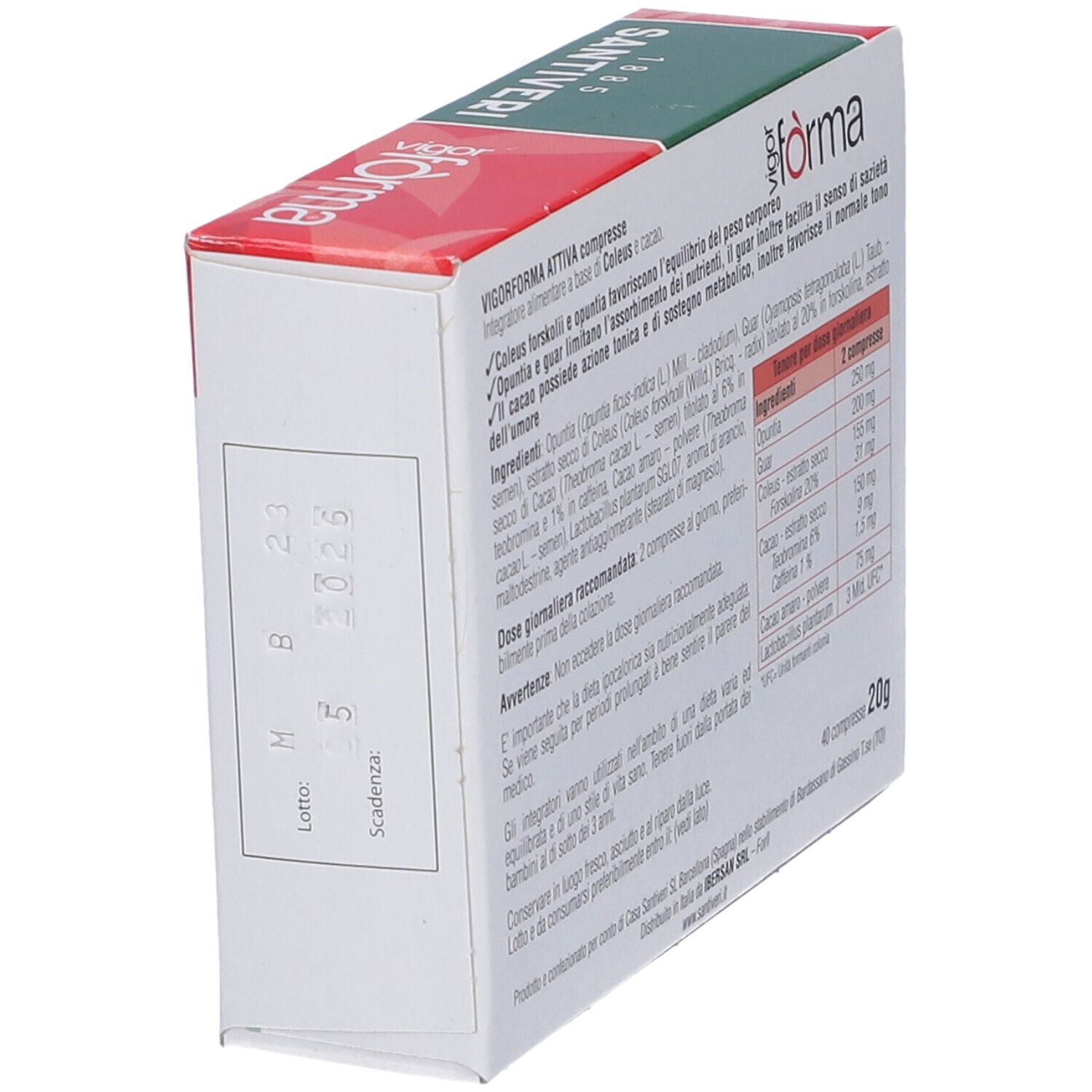 Vigor Forma Attiva 40 Compresse