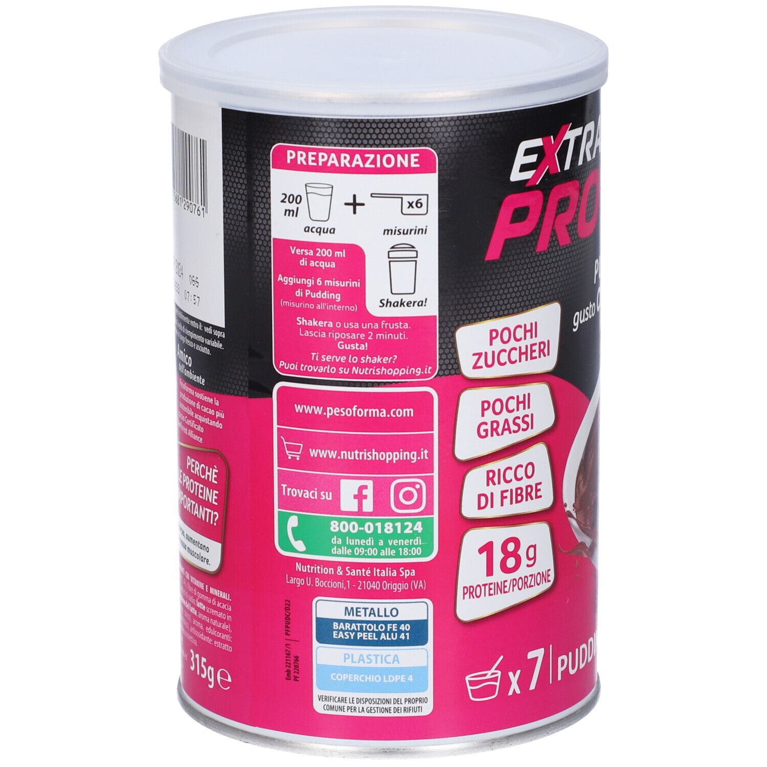 Performa Extra Protein Pudding Cioccolato