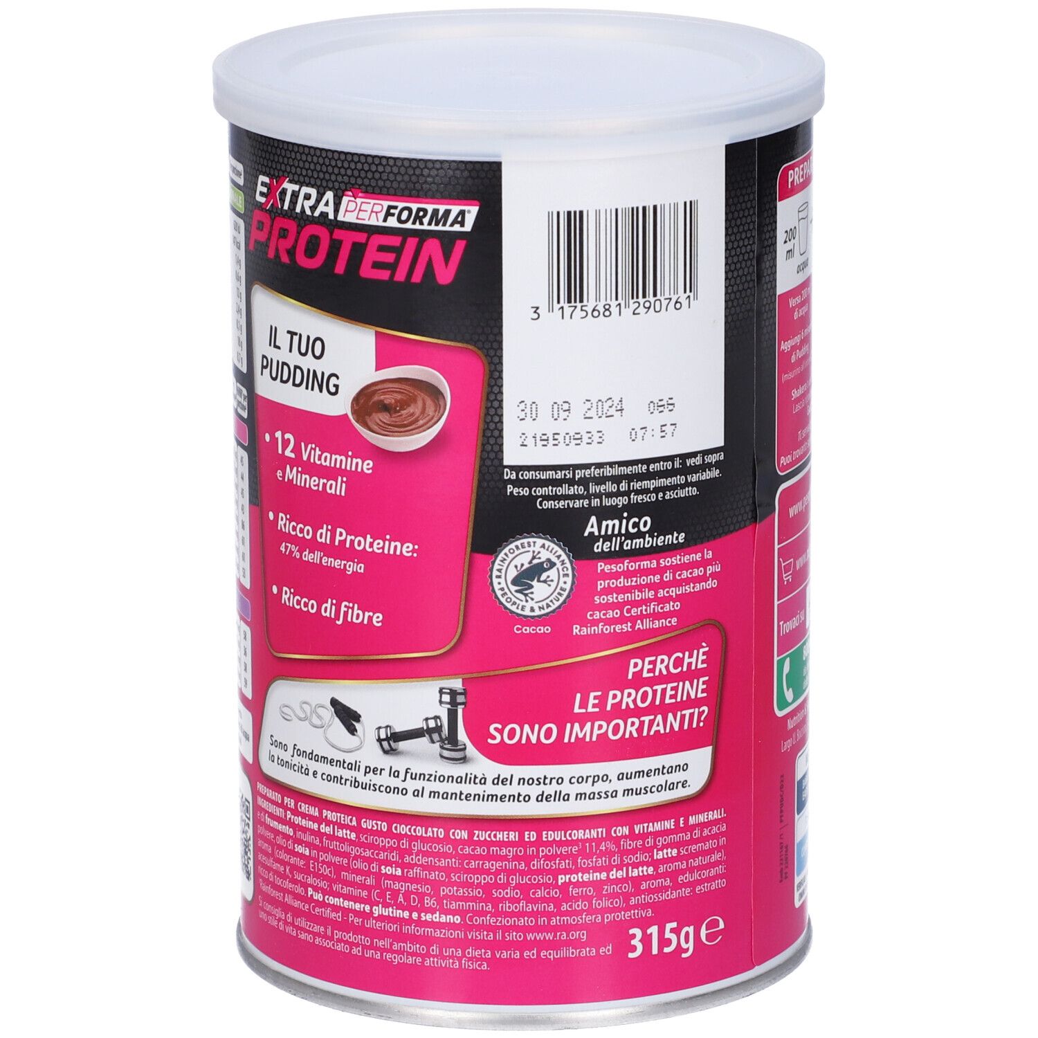 Performa Extra Protein Pudding Cioccolato