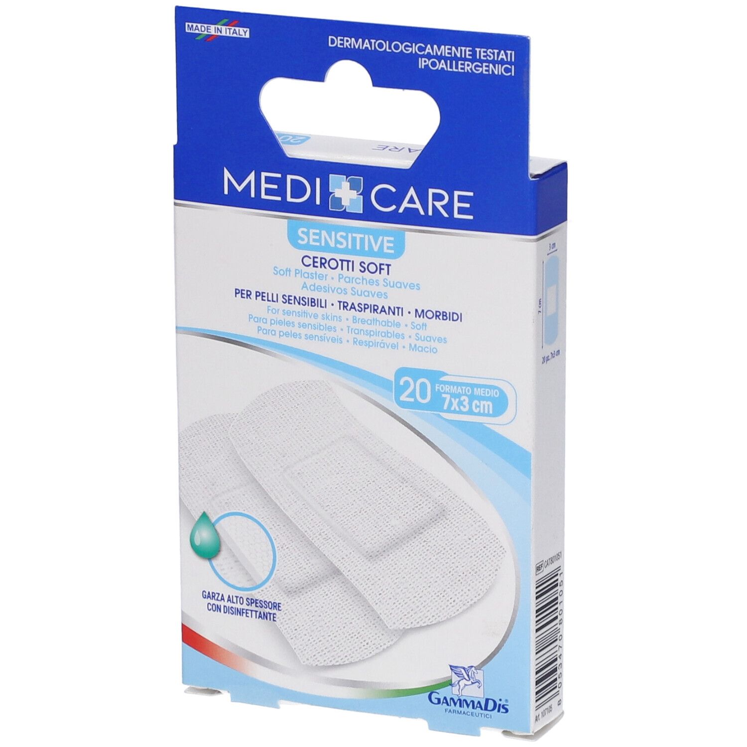 Medicare Sensitive Cerotti Soft Misura Grande 7x3cm