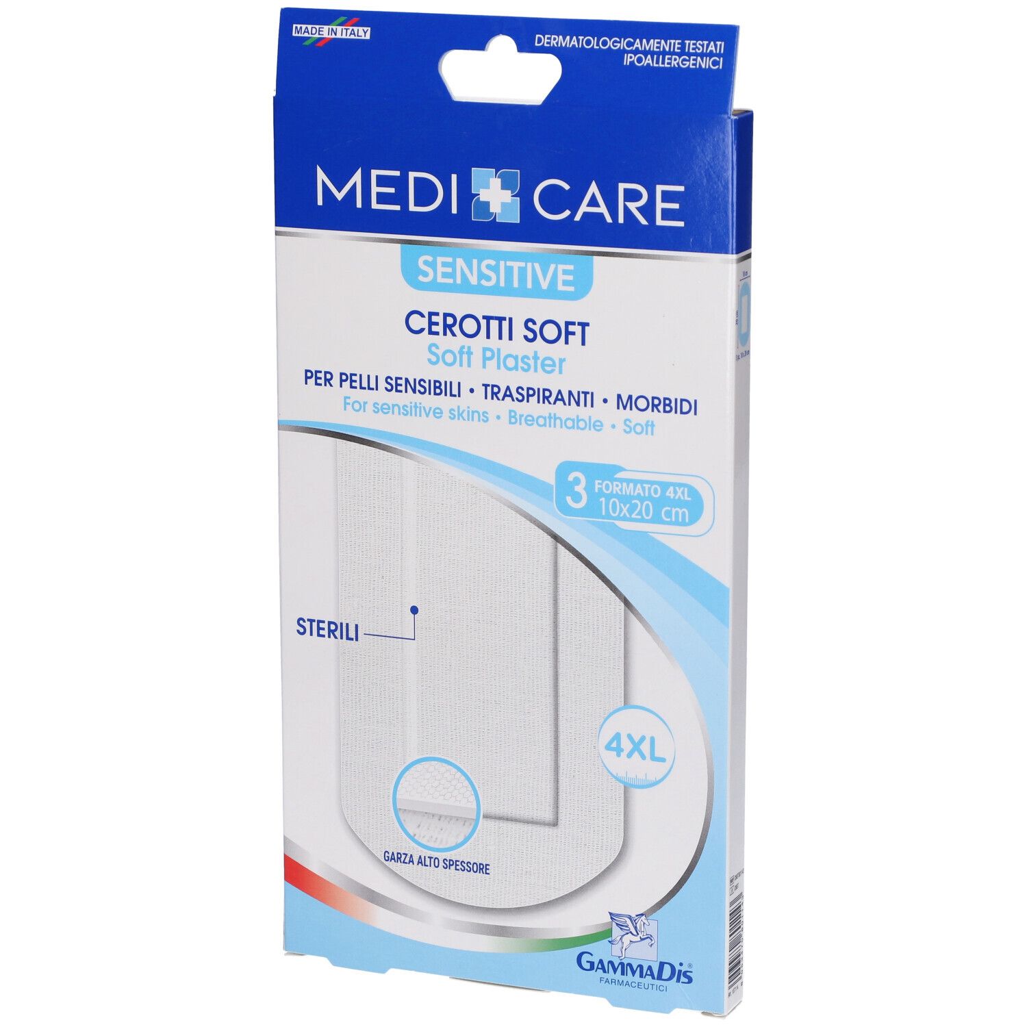Medicare Sensitive Cerotti Soft TNT 10x20 cm 3 Pezzi
