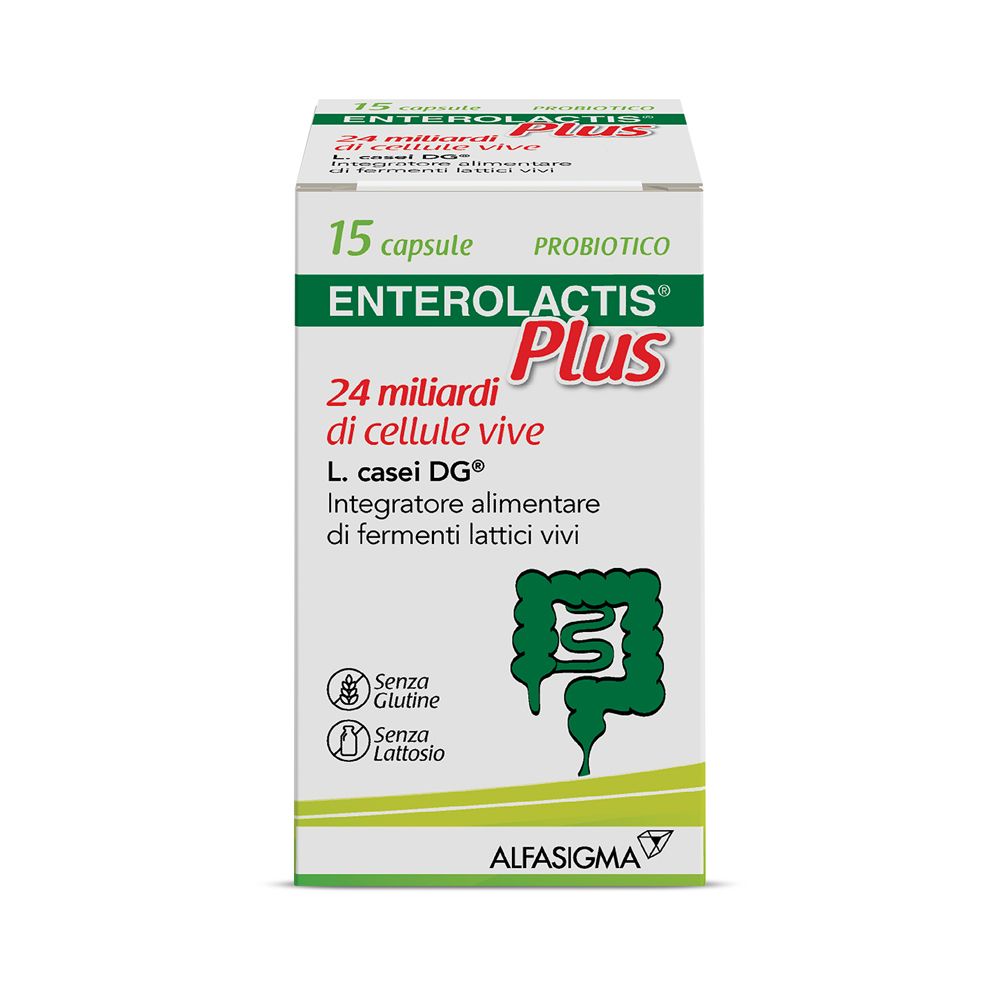 Enterolactis Plus 15 Capsule