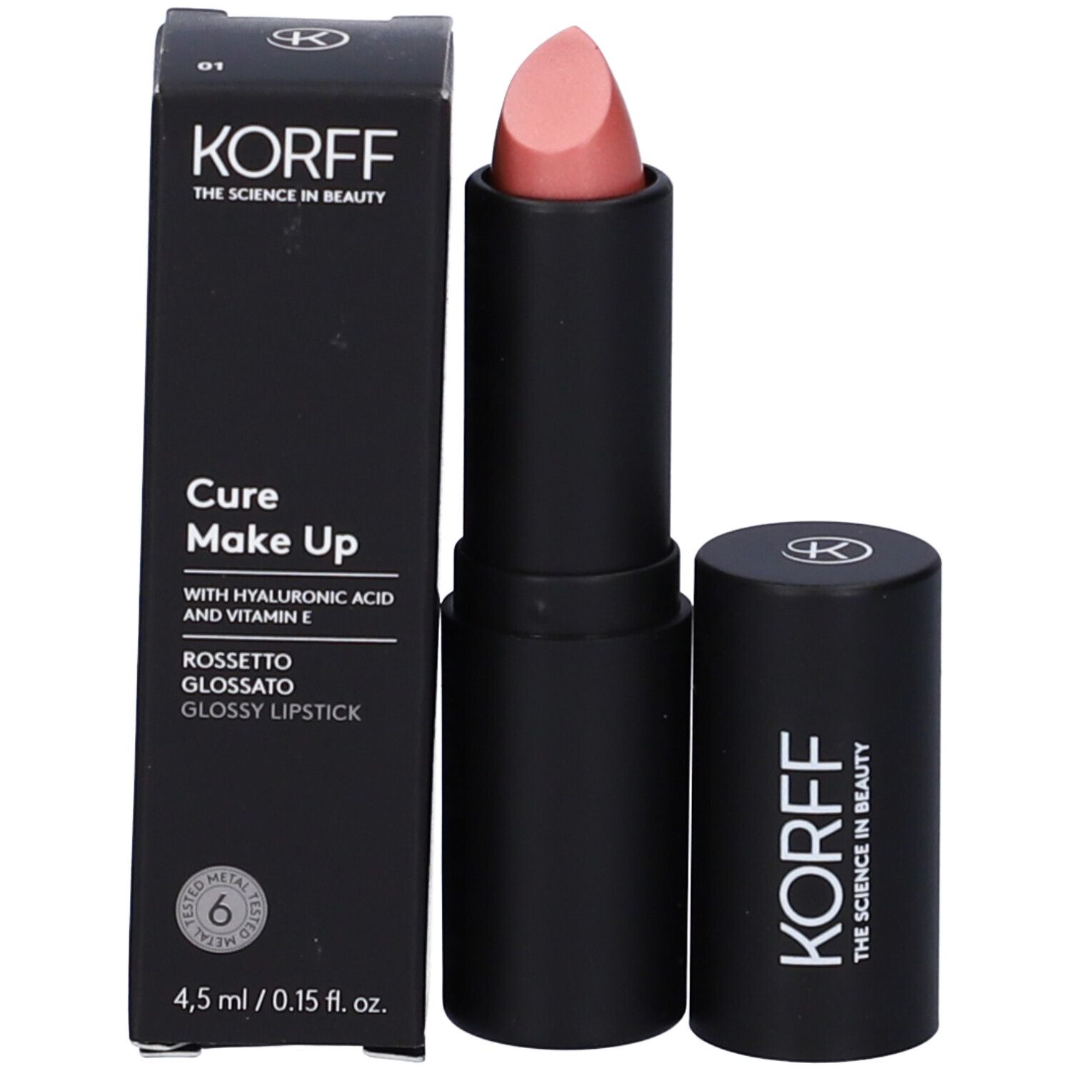 Korff Cure Make Up Rossetto Glossato 01 - risparmia il 10% con il codice: Korff10