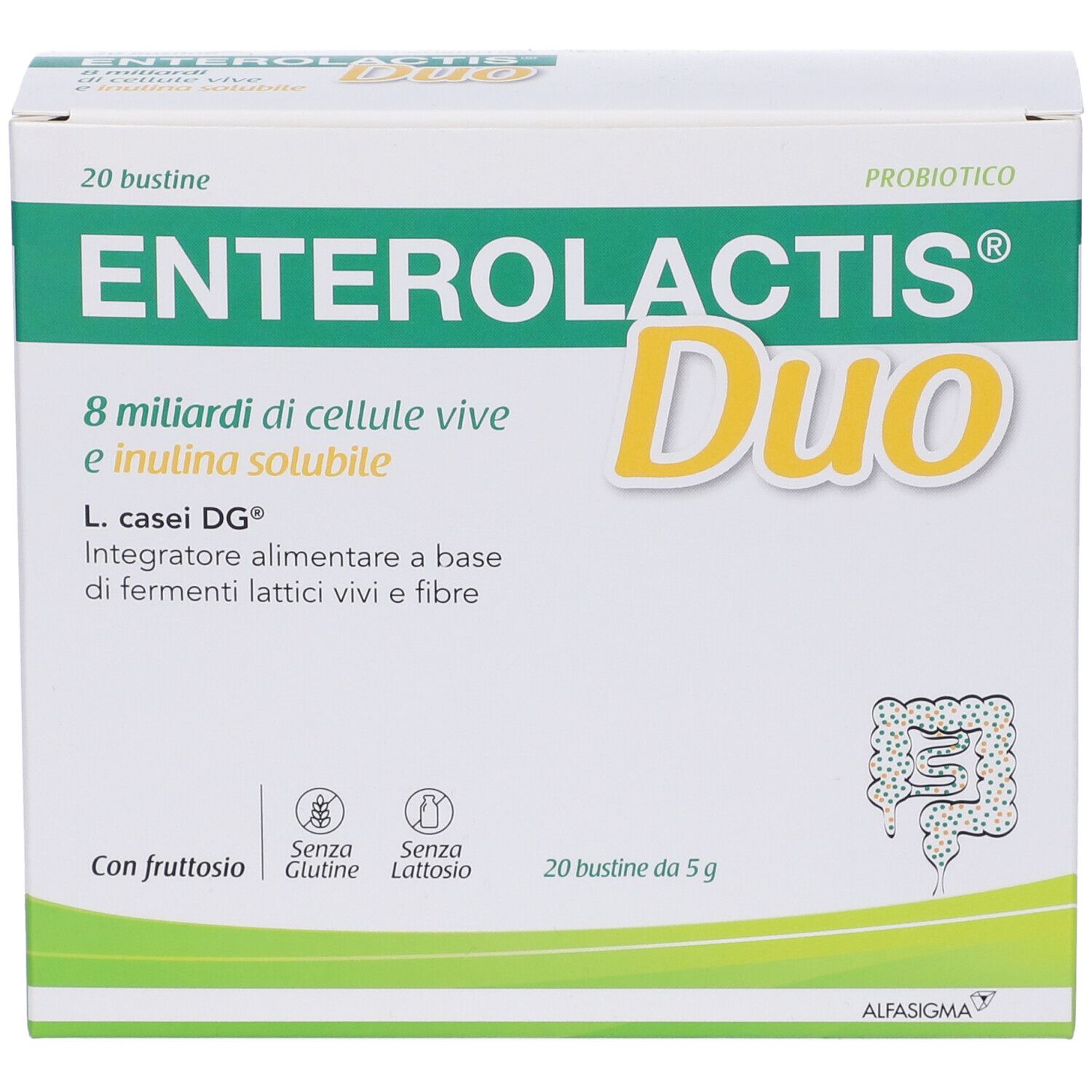 Alfasigma Enterolactis DUO Bustine