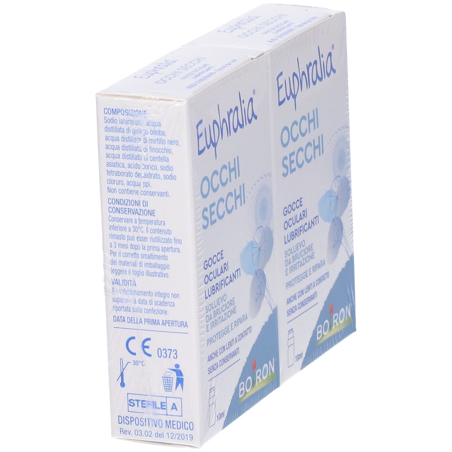 Boiron Euphralia Occhi Secchi Pluridose Set da 2