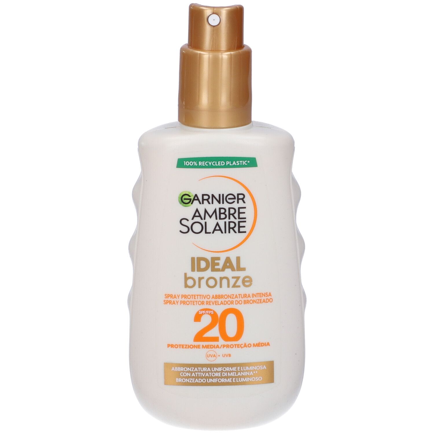 Garnier Ambre Solaire Ideal Bronze Spray Protettivo SPF20+