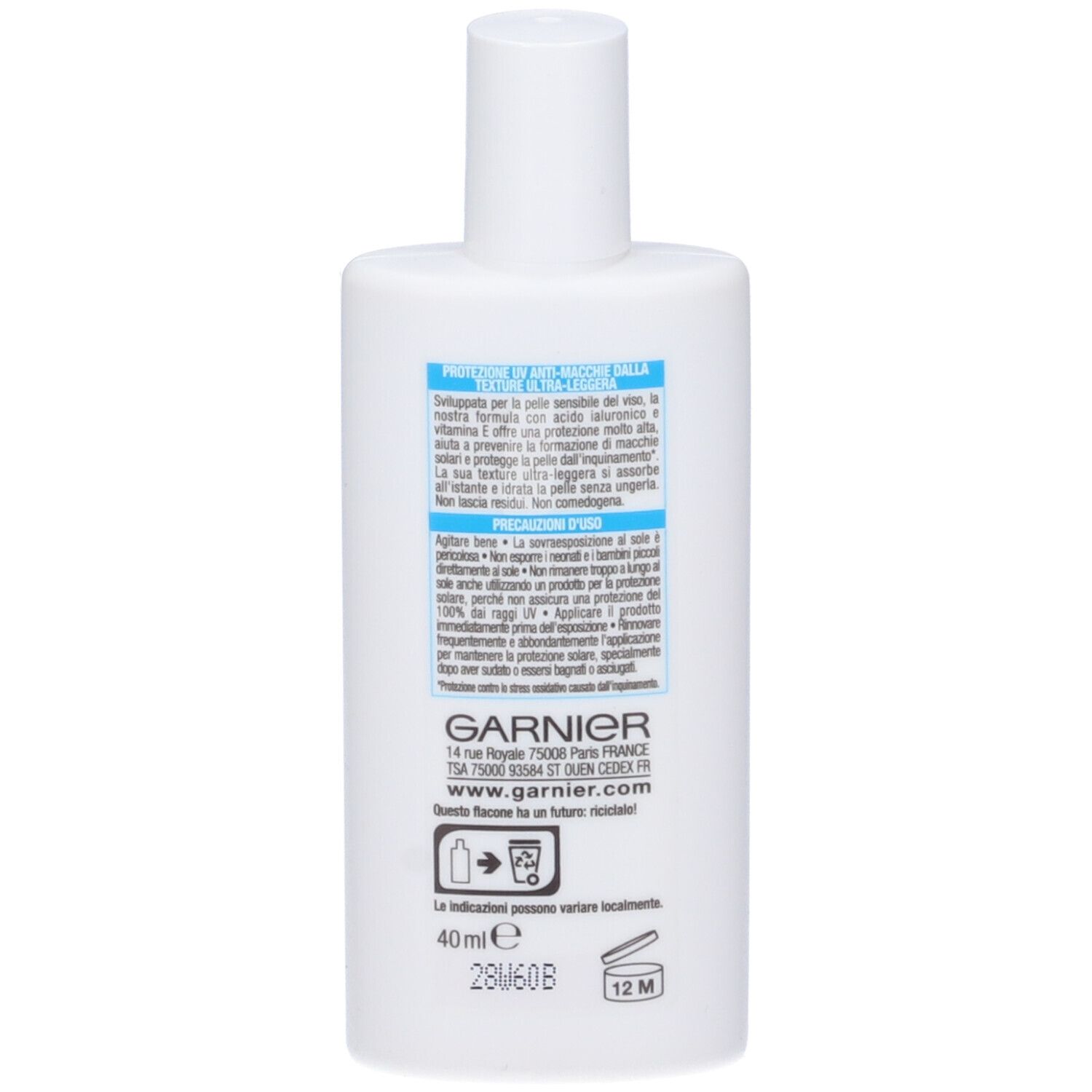 Garnier Ambre Solaire Super UV Anti-Macchie Fluido Protettivo SPF50+