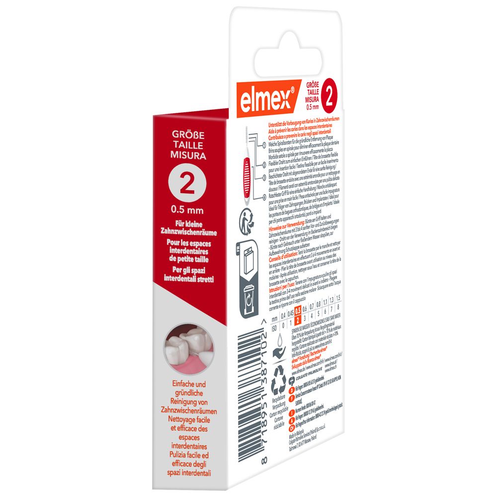 Elmex Interdental Brush Red 0,5mm