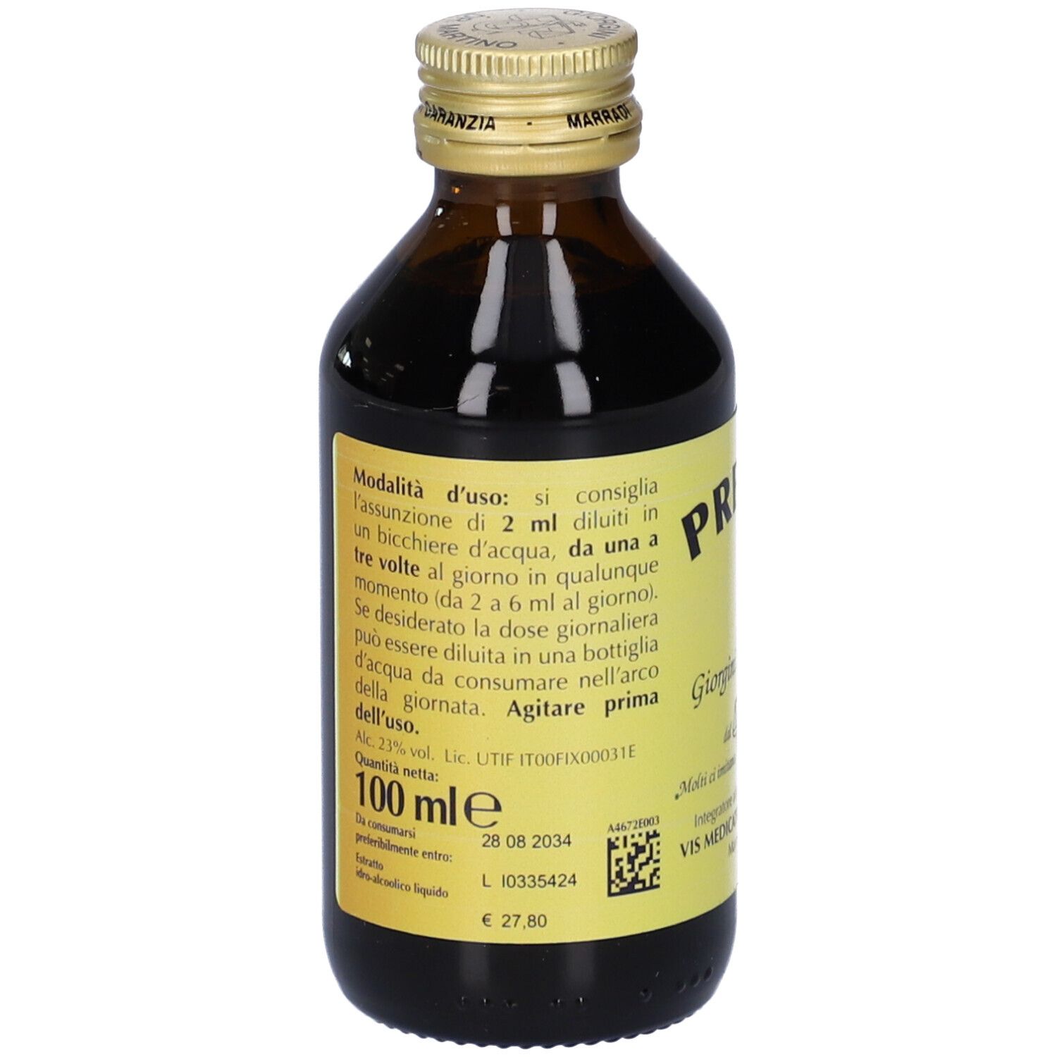 Presvis Liquido Alcoolico 100 Ml