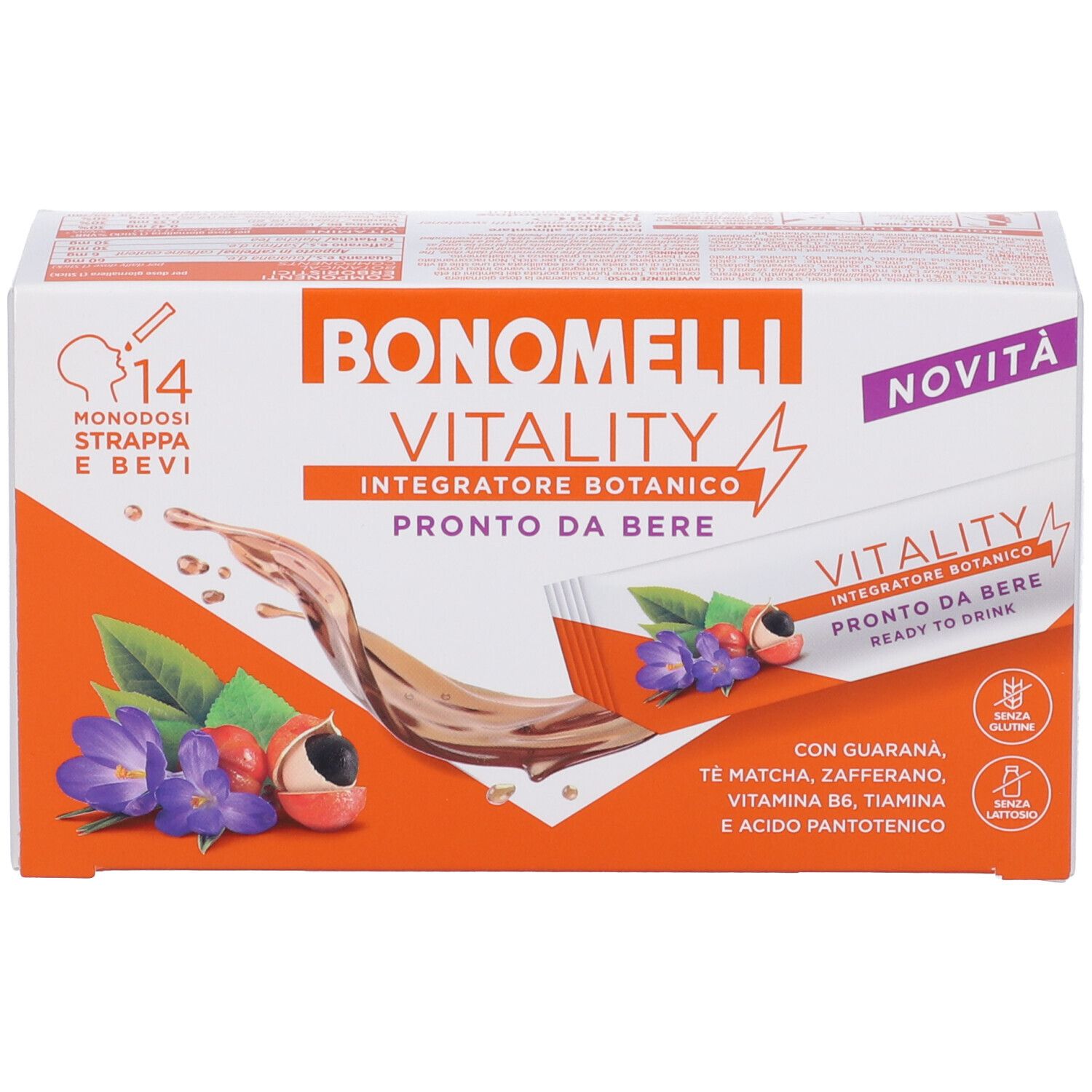 Integratore Botanico Vitality 14 Sticks