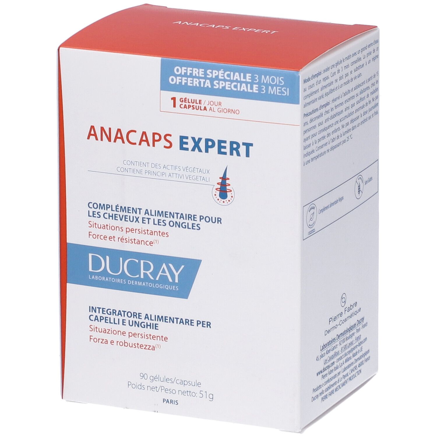 Ducray Anacaps Expert 90 Capsule 2023