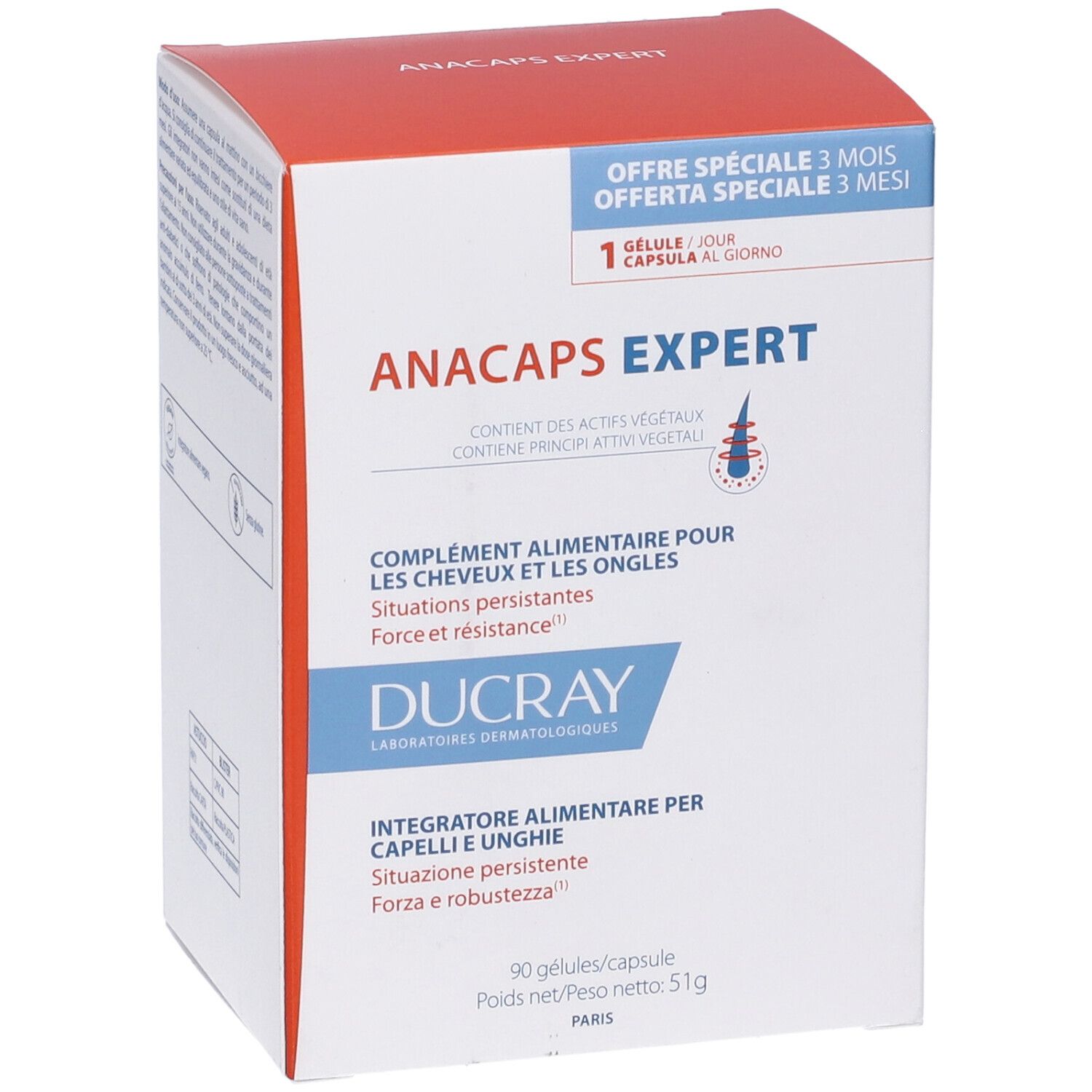 Ducray Anacaps Expert 90 Capsule 2023