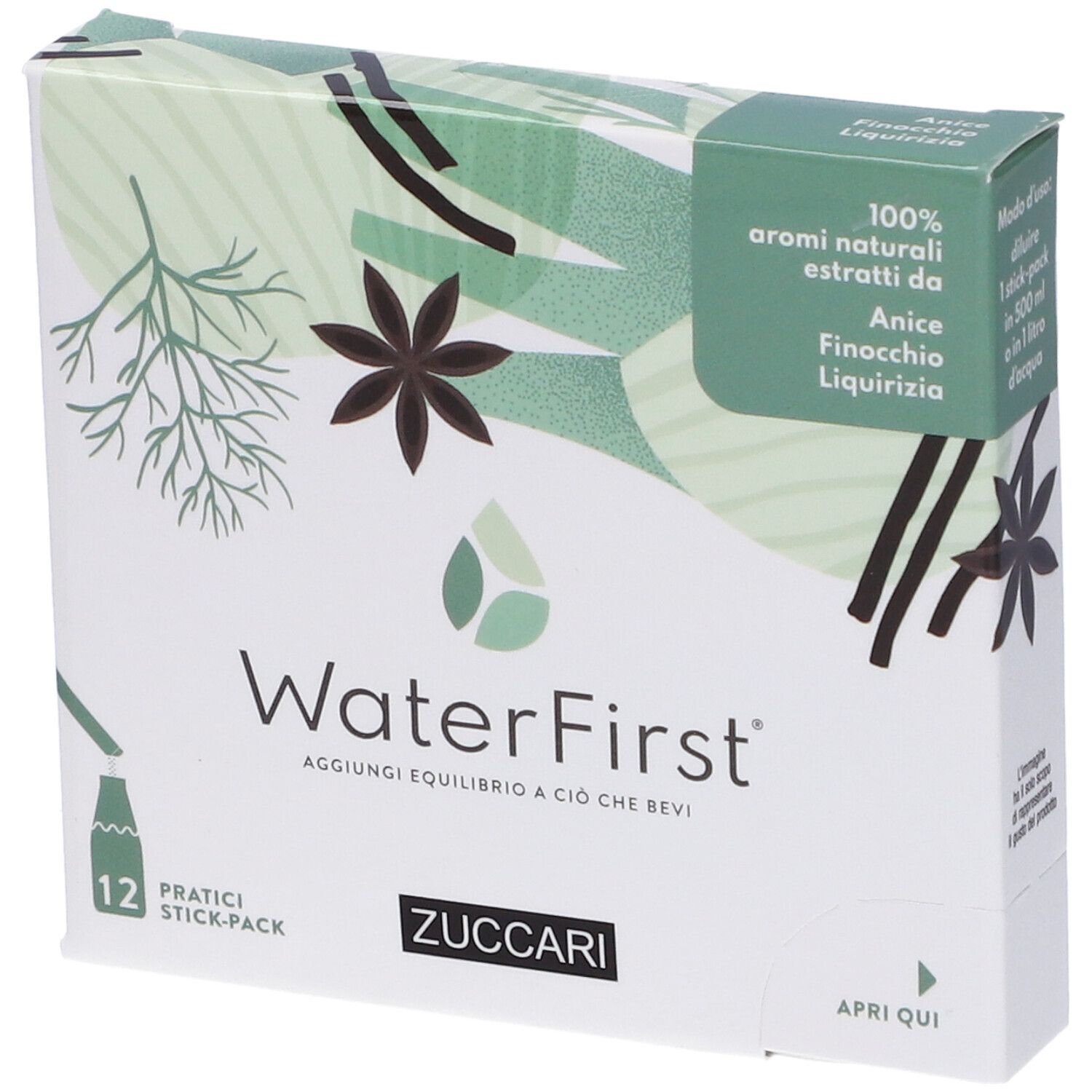 WaterFirst Anice, Finocchio, Liquirizia