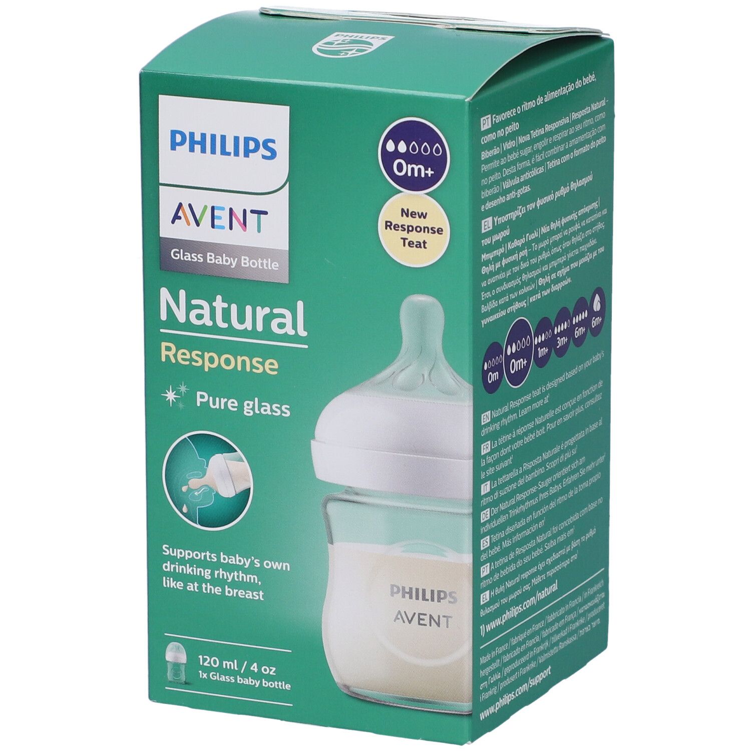Avent Biberon Natural 3,0 Vetro 125 Ml
