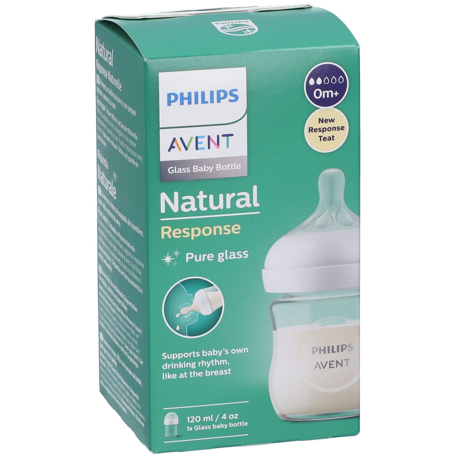 Avent Biberon Natural 3,0 Vetro 125 Ml