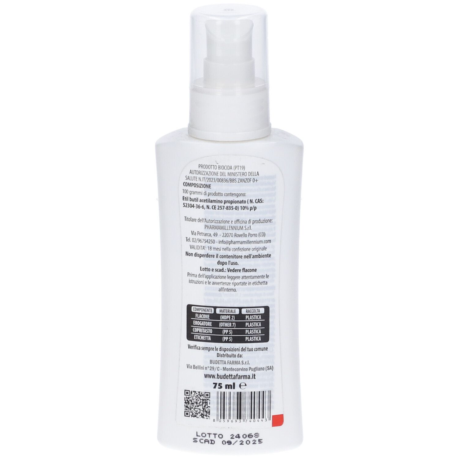 Clia Lozione Insettorepellente 0+ 75 Ml