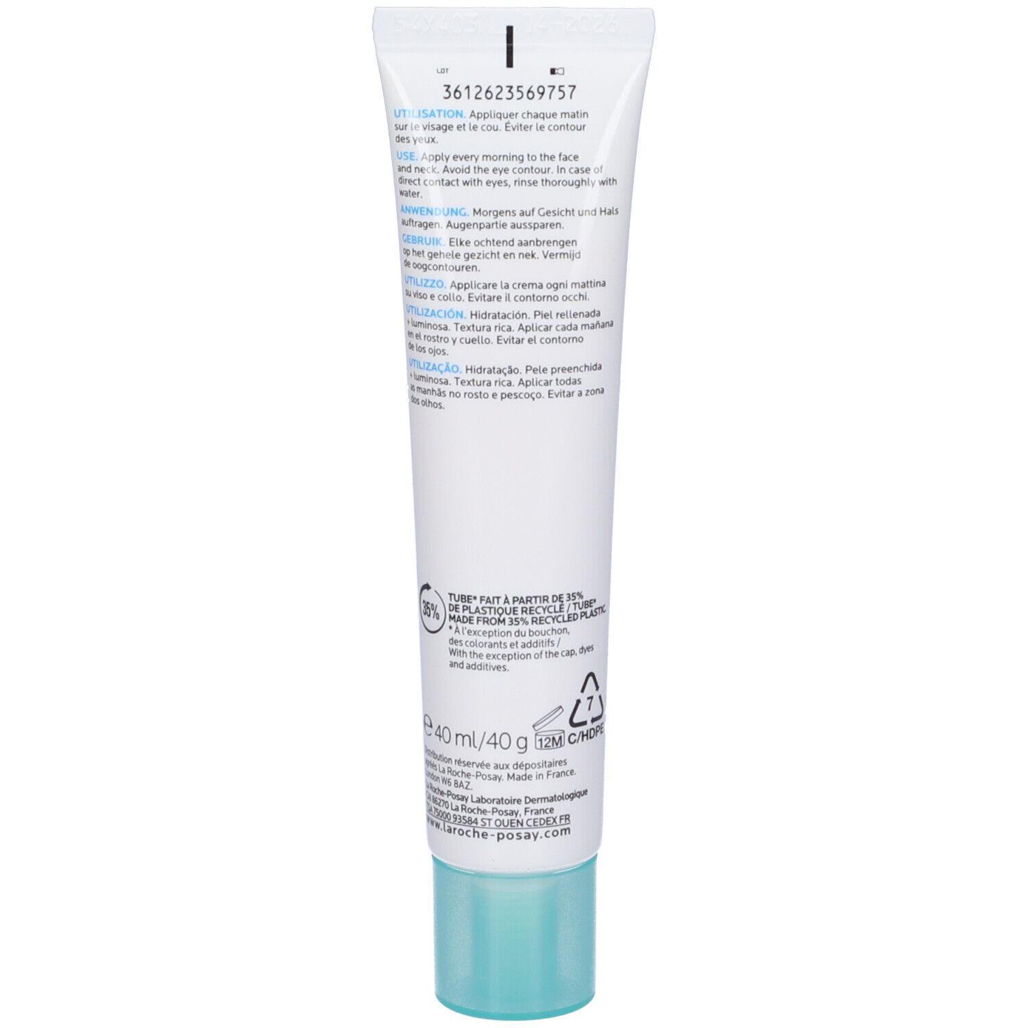 Hydraphase Ha Uv Riche 40 Ml