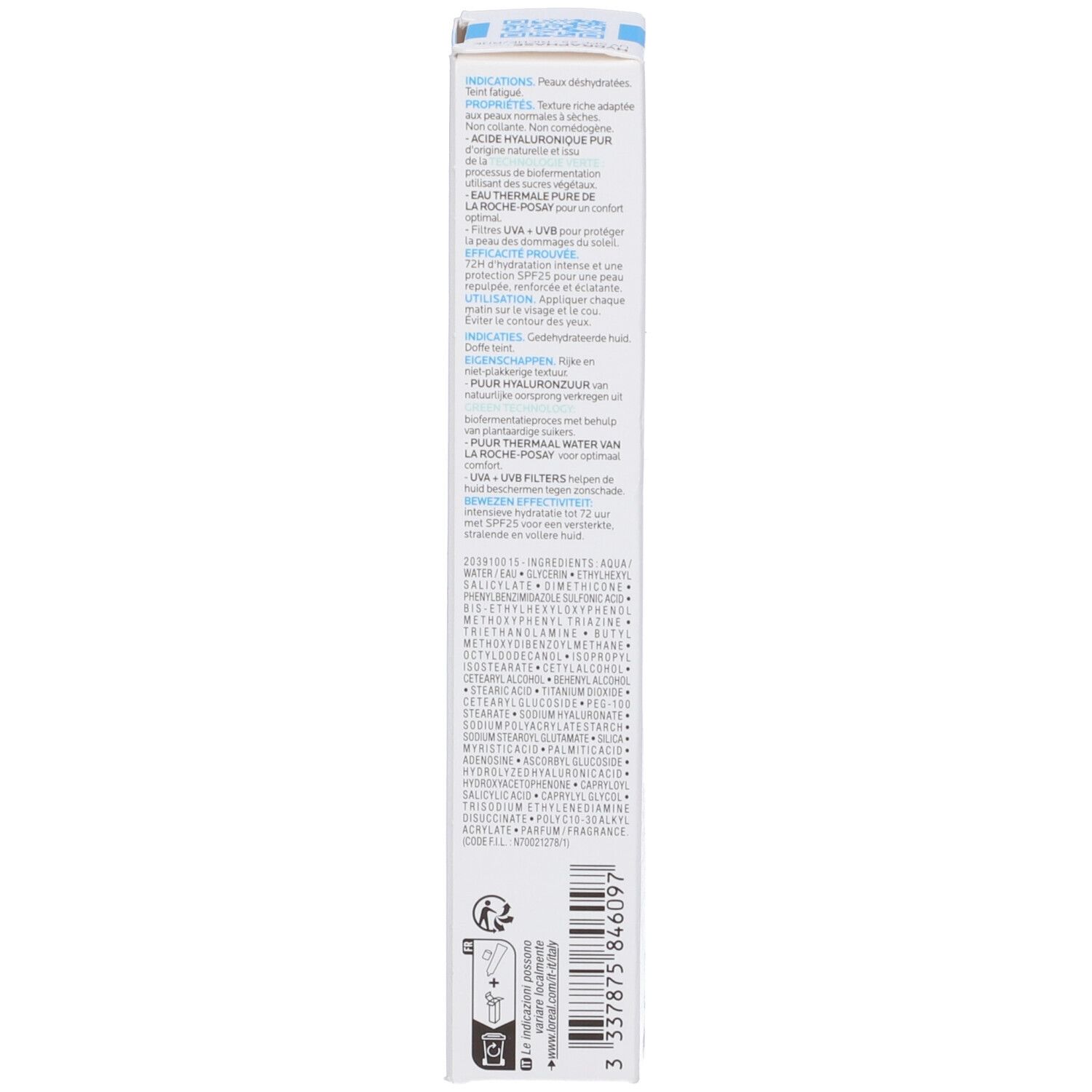 Hydraphase Ha Uv Riche 40 Ml