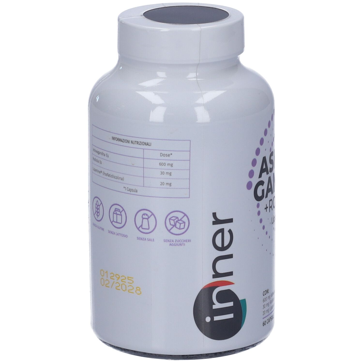 Inner® Ashwagandha + Rodiola Liposomiale