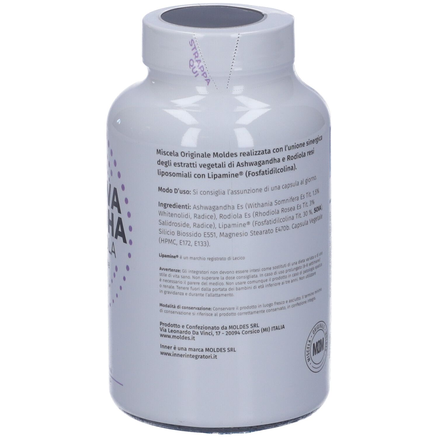 Inner® Ashwagandha + Rodiola Liposomiale